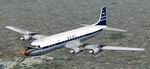 FS2004
                  BOAC DC-7C and DC-7CF.