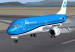 Boeing 737-800 KLM New Livery PH-BXZ Textures