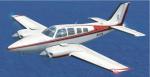 Update for FSX of the Baron 58