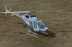 FS2004
                  Default Bell 206 in 'Lucy Bell' Chrome livery