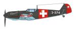 Bf109 Swiss Textures