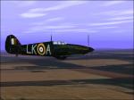 Hawker Hurricane Black Textures