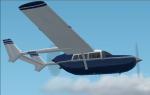 FS2004 Cessna Skymaster Blue Textures