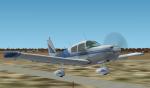 FS2002/2004 PA28 Cherokee Blue Stripes Textures