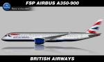 FSX/FS2004 British Airways Airbus A350-900 - textures