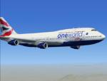 FSX Boeing 747-400 British Airways Oneworld Textures & Traffic