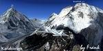 Broad Peak Mountain, Karakoram Range Detailed Mountain Scenery 