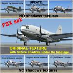 FSX Curtiss C-46 Commando Textures update