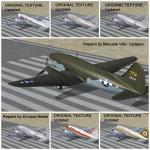 FSX Curtiss C-46 Commando Textures update
