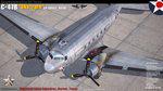 FSX/P3D C-47 (DC-3) "Bluebonnet Belle" Textures