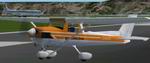 FS2002
                    - Aircraft CESSNA 152 in colours of Africa-"CLUBE AEREO MOZAMBIQUE"
                    