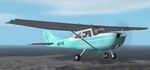 FS2002/2004
                  Cessna 172 Skyhawk (50's/60's Aquamarine ) Textures