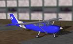 Cessna 172 Banner Tow Plane Textures