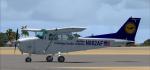 Cessna Skyhawk 172SP Lufthansa Training Textures