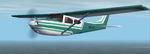 FS2002/2004
                  Cessna 182RG Green Textures 