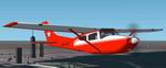 FS2002
                  "WhiteStar" Custom texture for Default Cessna 182R 