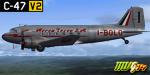 FSX C-47 Aerea Teseo Textures