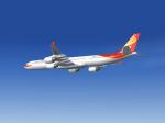 Hainan Airlines Airbus A340-600 B-6510 Texture