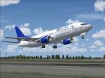 FS2004 Fifty North Boeing 737-4Q8 Direct Air  N279AD Textures