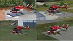 FS2004/FSX Icaro BK-117 DRF Texture Pack