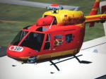 FSX/FS2004 Medicopter BK117 DRF Textures