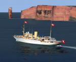 FSX Pilotable Royal Yacht DANNEBROG 