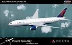FS2004/FSX Delta Airlines Boeing 777-200 V2