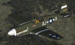 FS2004 P-51C Mustang, Ding Hao! Textures