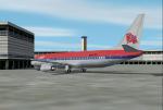 FS2002/2004 Dixair textures for default Boeing 737-400