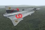 FS2004
                  Saab Draken Austrian AF "Last Flight" Special Textures only.