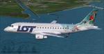 FS2004/FSX Embraer 170 Lot Polish Airlines - Planes livery