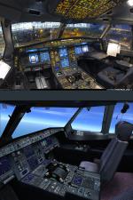 FSX Airbus Gray Cockpit Texture Upgrade