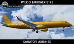FSX/FS2004 Wilco Saravia Embraer E195 - VQ-BRY Textures