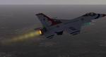 FS2004
                  New afterburner effect for Kirk Olsson's fabulous F-16.