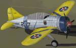 Brewster
            F2A-2 'Buffalo' VF-2 "Fighting Squadron 2"