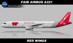FAIB Airbus A321 Red Wings Textures