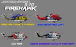 FSX/P3D Cera Sim Firehawk Textures Pack