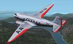 FS2002
                  Douglas DC-3 American Airlines 'Flagship Knoxville' 