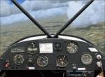 FSX/FS2004 Piper PA-18 Supercub Panel