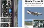 FSX
                  Manual/Checklist Default Beechcraft Beech Baron 58
