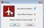 FSX AutoSave v 1.0.4