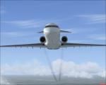 FSX Default CRJ-700 Engine Smoke Effect