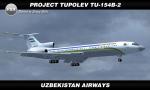 Project Tupolev Tu-154B-2 - Uzbekistan Airways Textures 