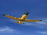 FSX Pilatus PC-7 thin light engine smoke effect