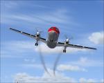 FSX Saab 340B Engine Smoke Effect