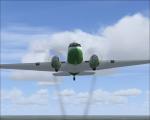 FSX Default Douglas DC-3 Engine Smoke Effect