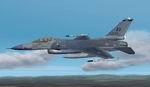 FS2000/2002
                  aircraft - USAF F-16C NEW photorealistic textures