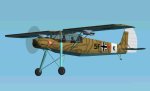 
            *CFS2 ONLY* Fieseler Fi 156 Storch Multi-model Storch with panel.
            