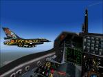 FSX /FS2004 Panel Option for Virtual Wingman for  F-16 Falcon