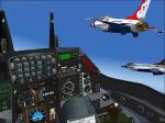 FSX /FS2004 Panel Option for Virtual Wingman for  F-16 Falcon